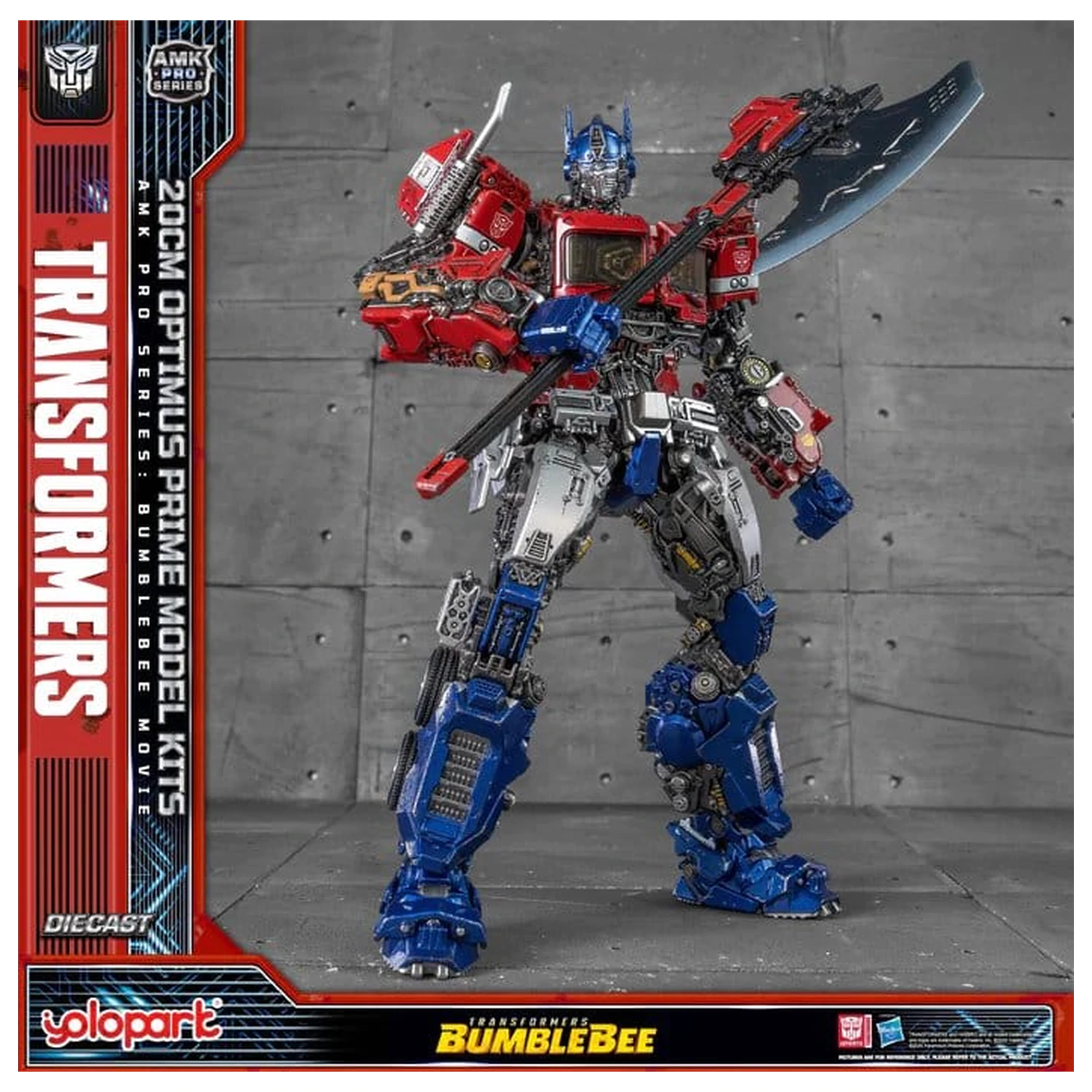 Transformers: Bumblebee AMK PRO Series Plastic Model Kit Optimus Prime 20 cm product photo