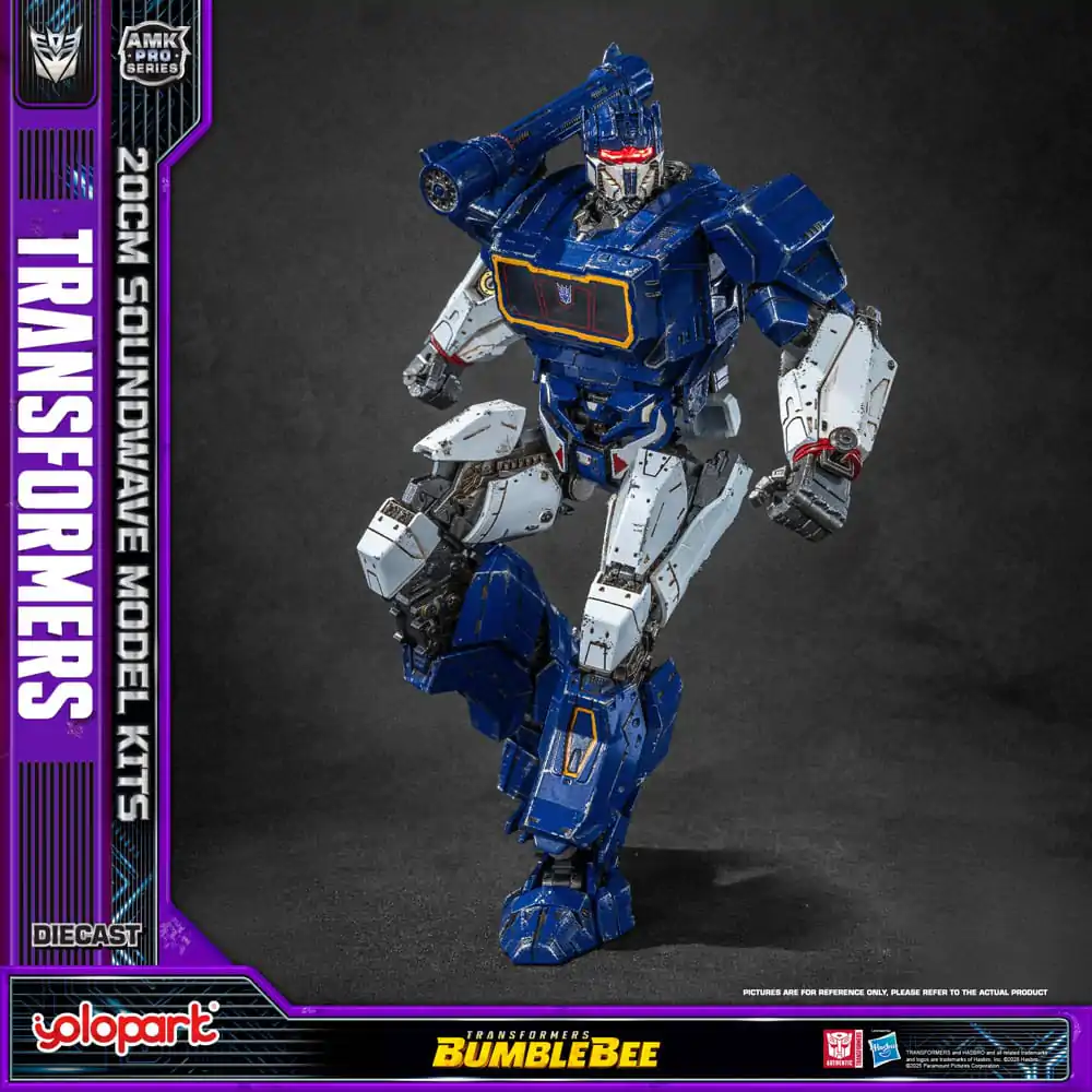 Transformers: Bumblebee AMK Pro Series Plastic Model Kit Soundwave (Oversea Version) 20 cm product photo
