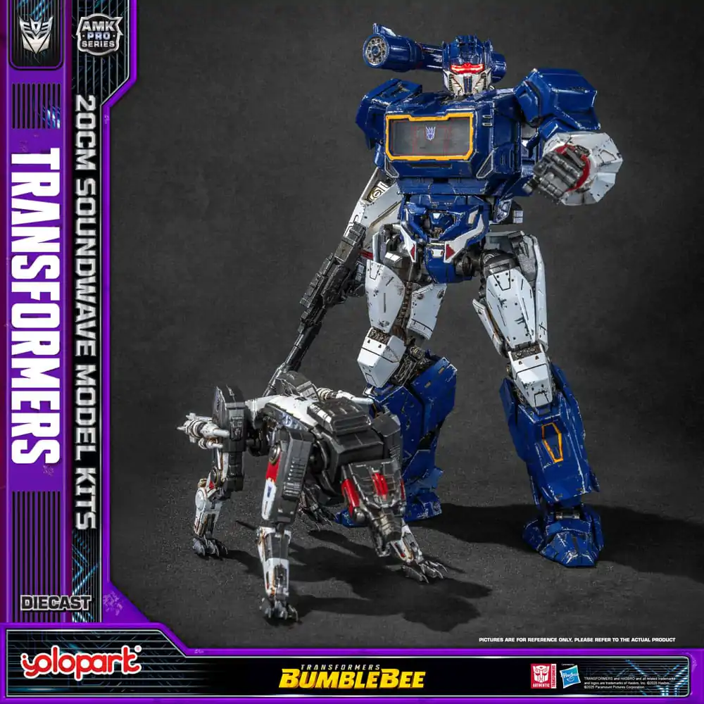 Transformers: Bumblebee AMK Pro Series Plastic Model Kit Soundwave (Oversea Version) 20 cm product photo