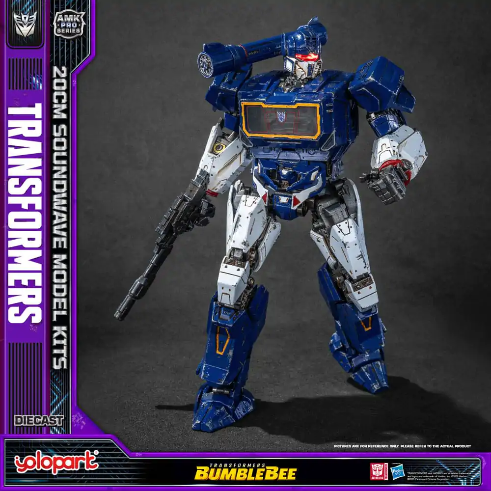 Transformers: Bumblebee AMK Pro Series Plastic Model Kit Soundwave (Oversea Version) 20 cm product photo