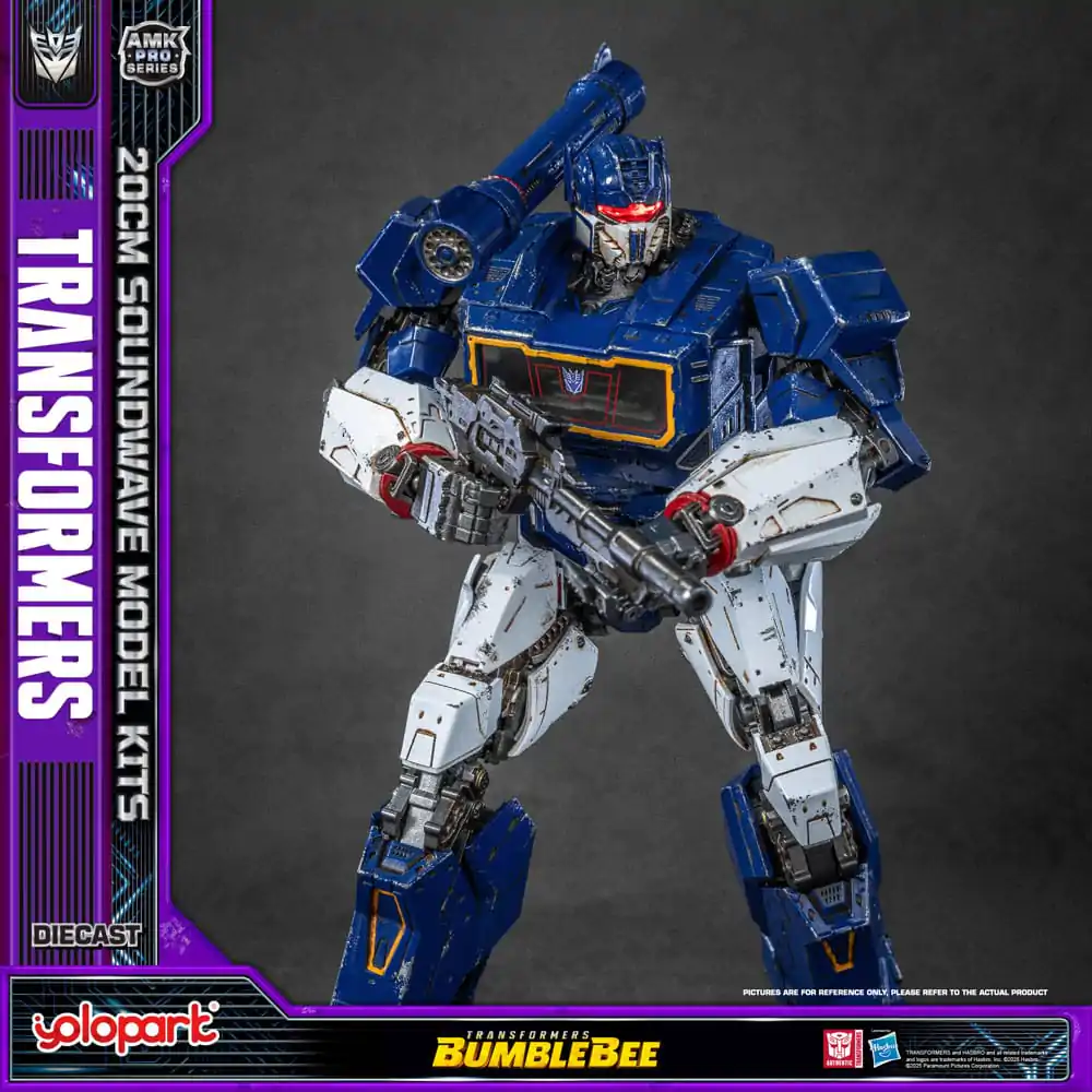 Transformers: Bumblebee AMK Pro Series Plastic Model Kit Soundwave (Oversea Version) 20 cm product photo