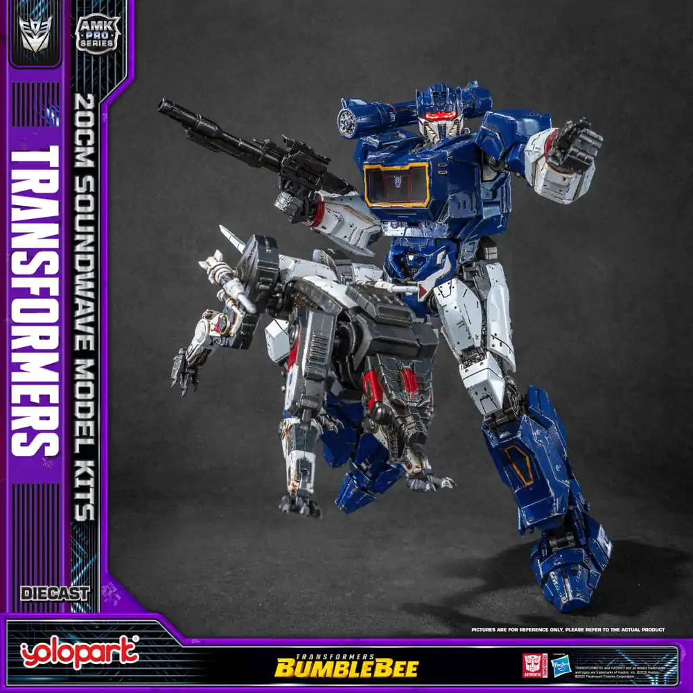 Transformers: Bumblebee AMK Pro Series Plastic Model Kit Soundwave (Oversea Version) 20 cm product photo