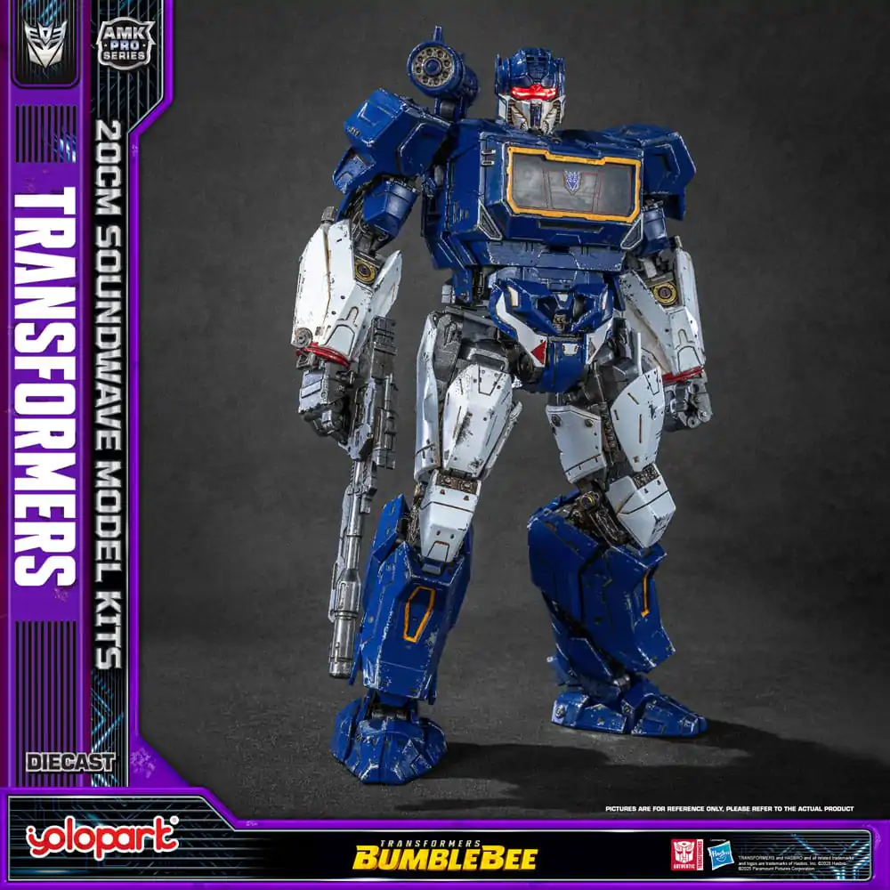 Transformers: Bumblebee AMK Pro Series Plastic Model Kit Soundwave (Oversea Version) 20 cm product photo