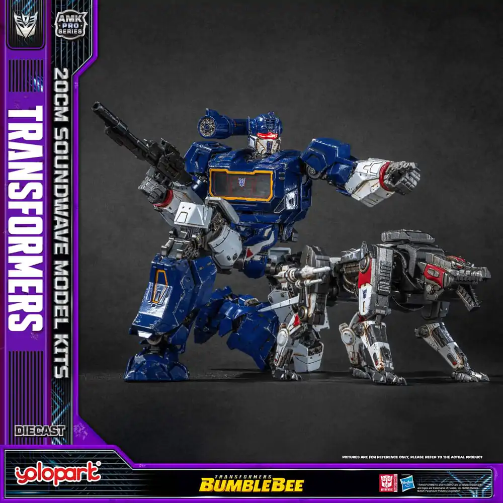 Transformers: Bumblebee AMK Pro Series Plastic Model Kit Soundwave (Oversea Version) 20 cm product photo