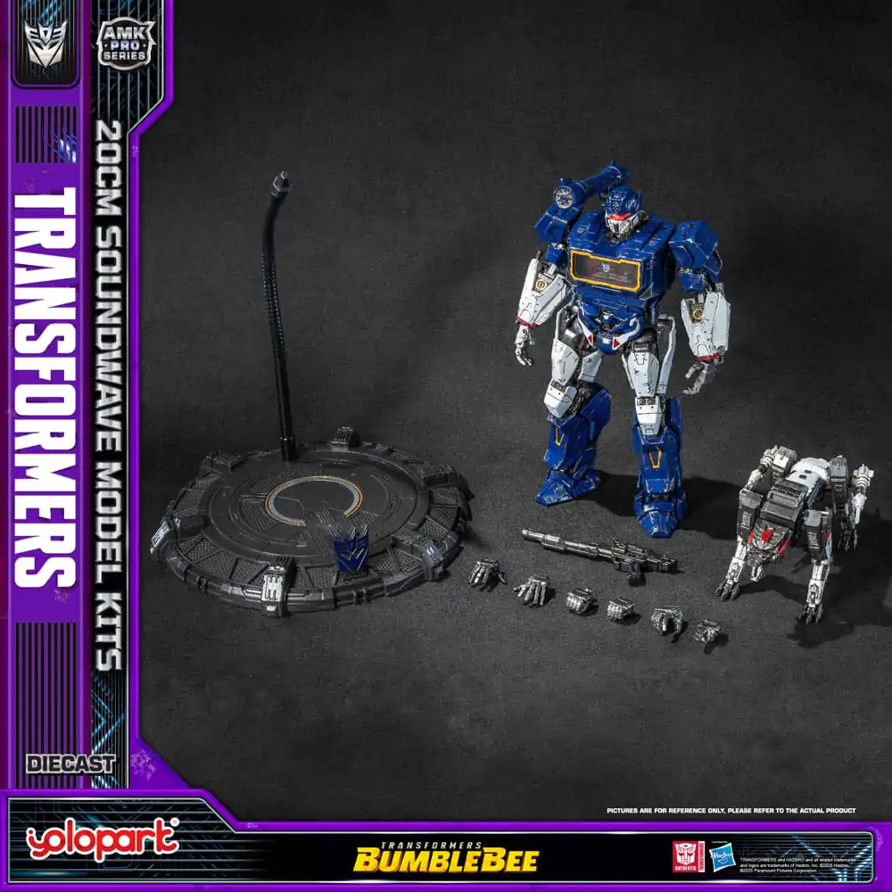 Transformers: Bumblebee AMK Pro Series Plastic Model Kit Soundwave (Oversea Version) 20 cm product photo