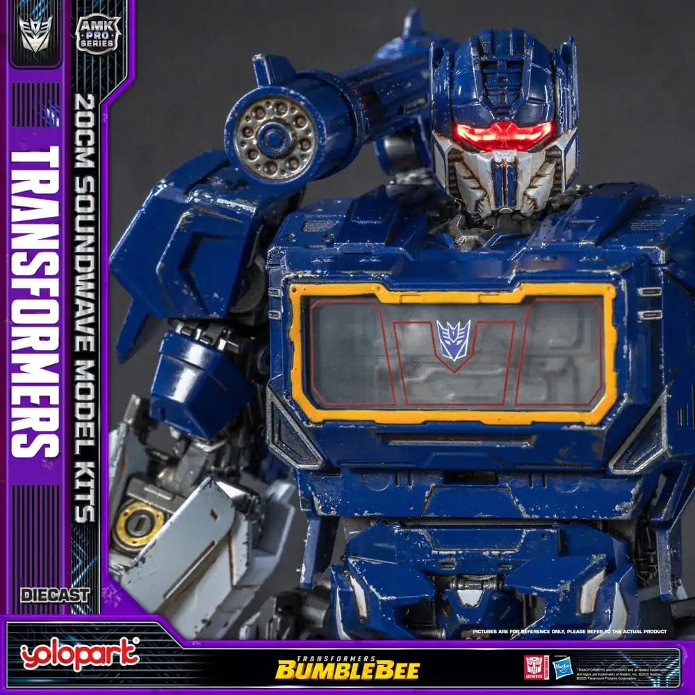 Transformers: Bumblebee AMK Pro Series Plastic Model Kit Soundwave (Oversea Version) 20 cm product photo