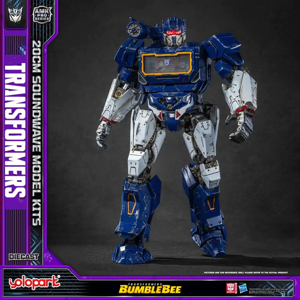 Transformers: Bumblebee AMK Pro Series Plastic Model Kit Soundwave (Oversea Version) 20 cm product photo