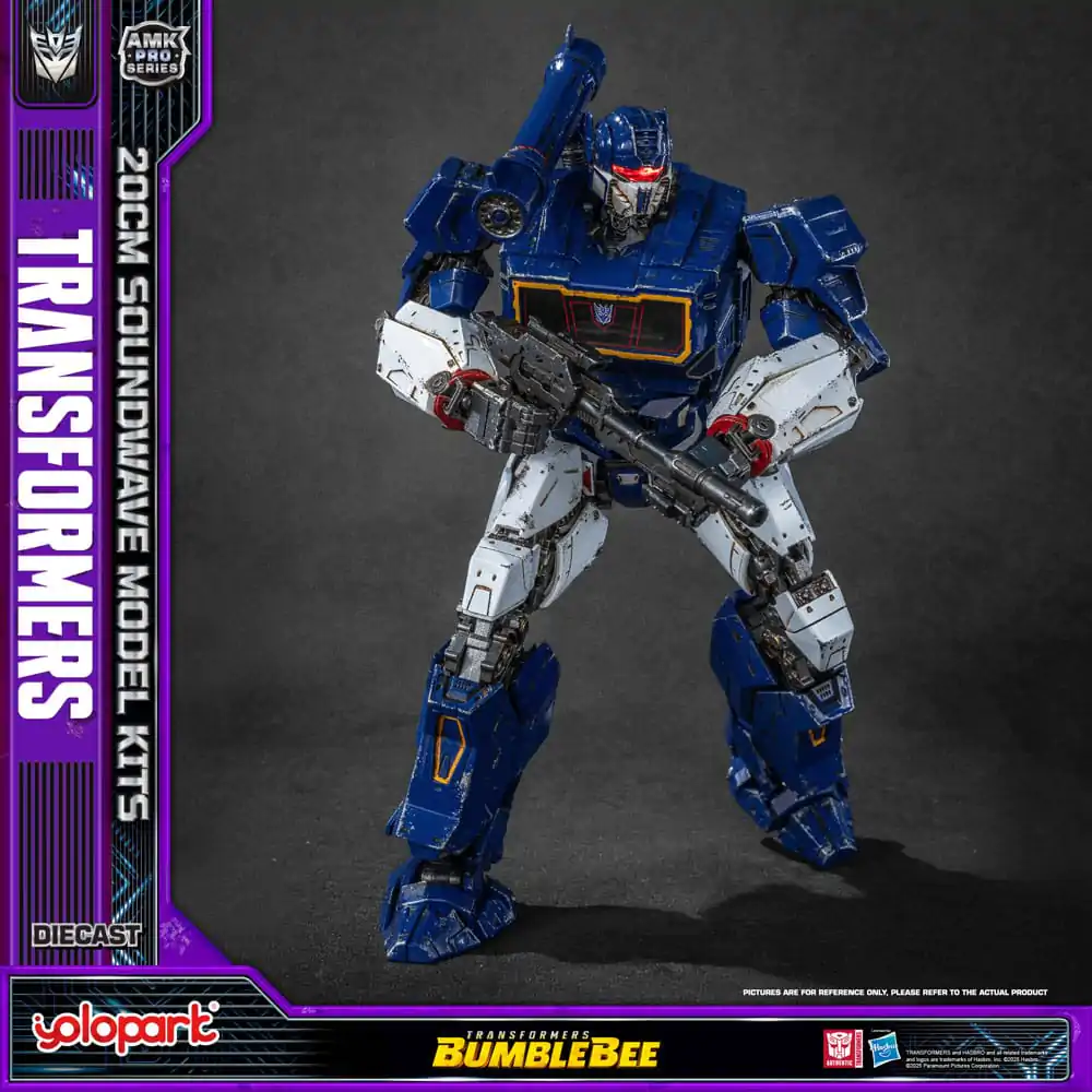 Transformers: Bumblebee AMK Pro Series Plastic Model Kit Soundwave (Oversea Version) 20 cm product photo