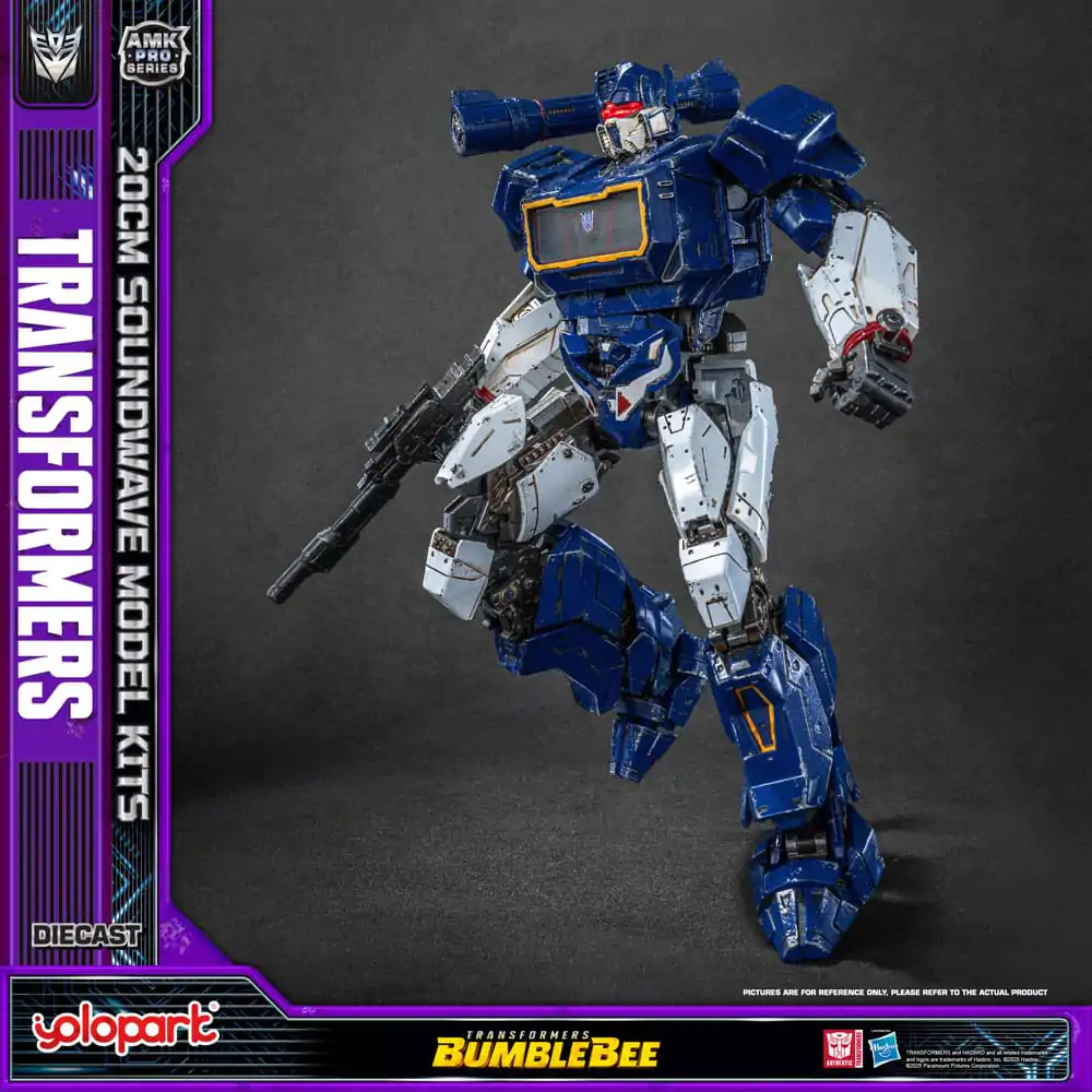 Transformers: Bumblebee AMK Pro Series Plastic Model Kit Soundwave (Oversea Version) 20 cm product photo
