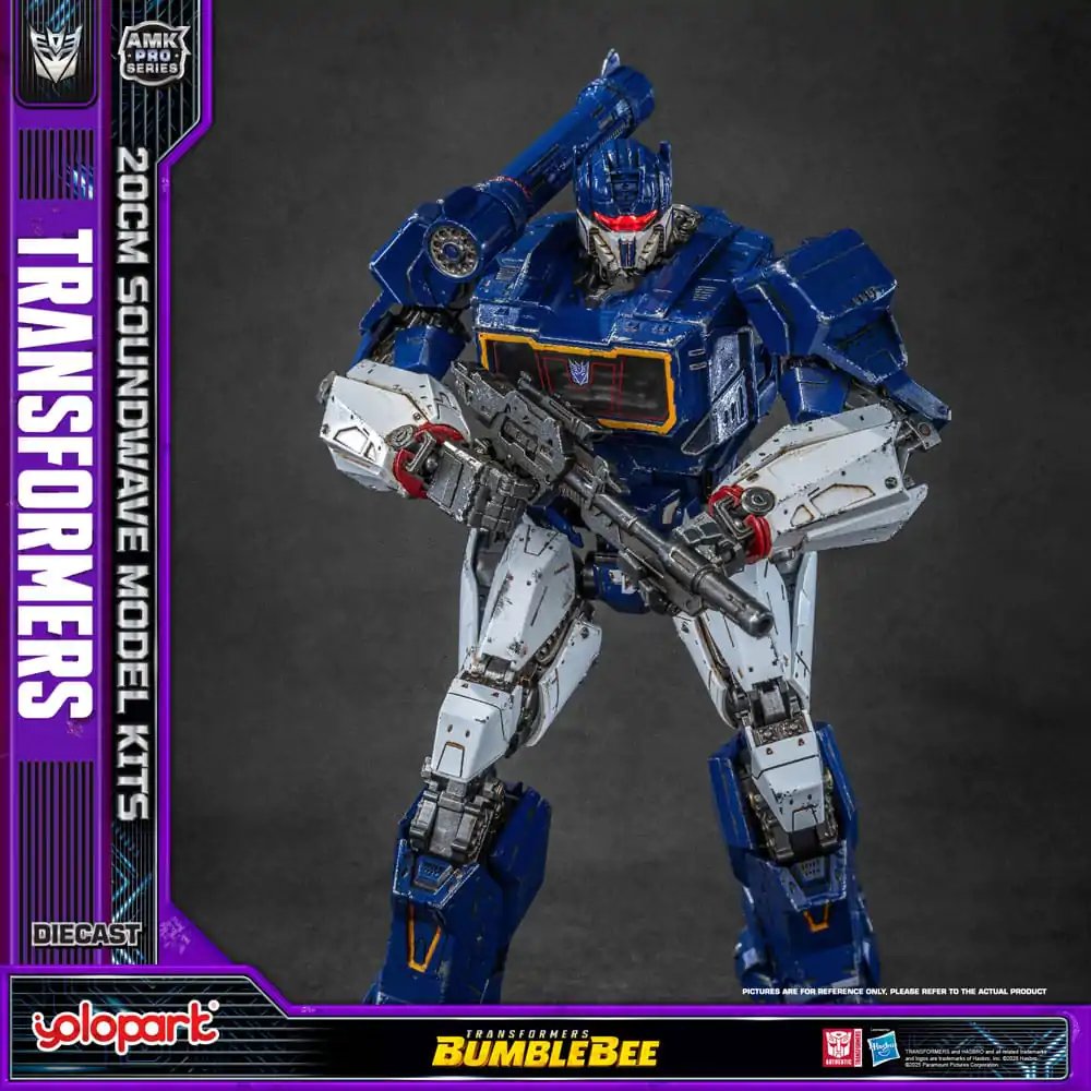 Transformers: Bumblebee AMK Pro Series Plastic Model Kit Soundwave (Oversea Version) 20 cm product photo