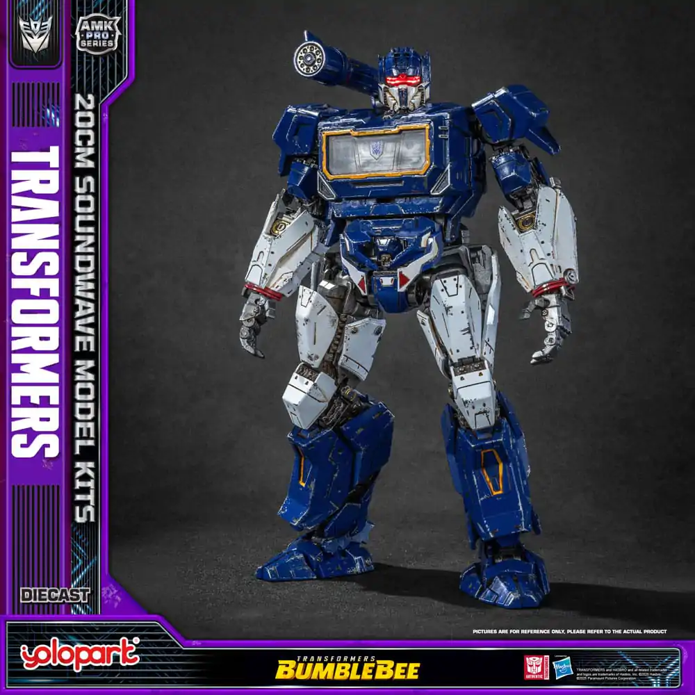 Transformers: Bumblebee AMK Pro Series Plastic Model Kit Soundwave (Oversea Version) 20 cm product photo
