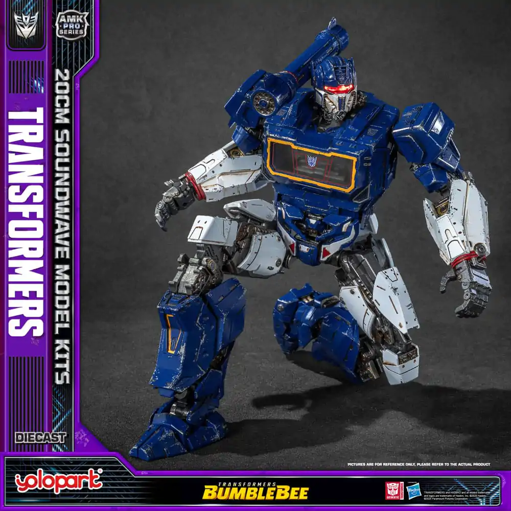 Transformers: Bumblebee AMK Pro Series Plastic Model Kit Soundwave (Oversea Version) 20 cm product photo