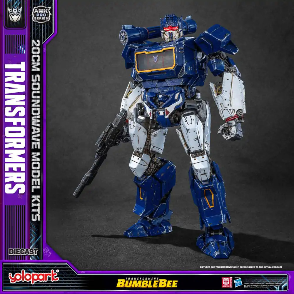 Transformers: Bumblebee AMK Pro Series Plastic Model Kit Soundwave (Oversea Version) 20 cm product photo