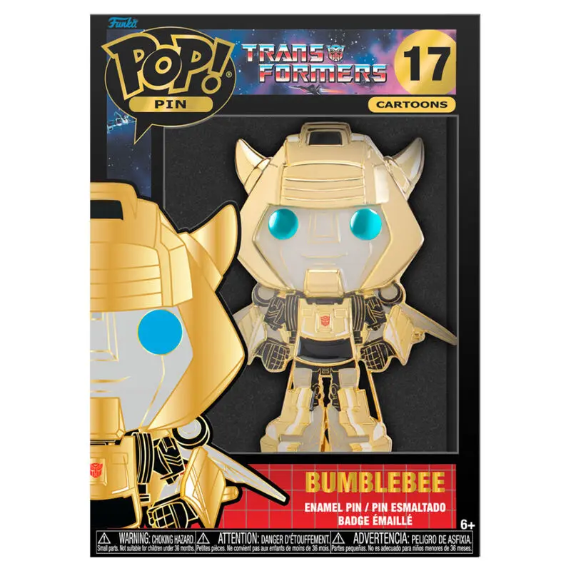 Transformers POP! Enamel Pin Bumblebee 10 cm product photo