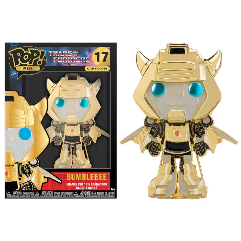 Transformers POP! Enamel Pin Bumblebee 10 cm product photo