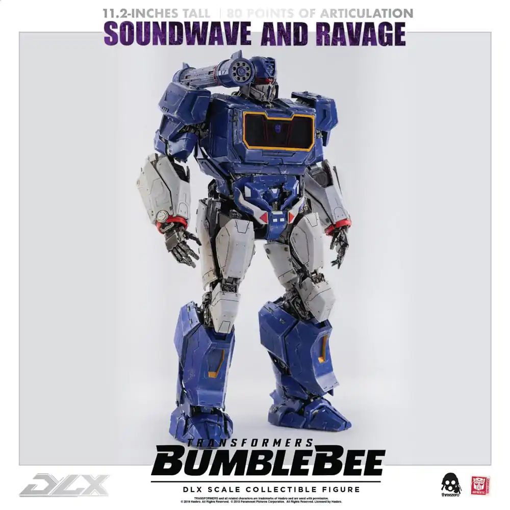Transformers Bumblebee DLX Action Figure 2-Pack 1/6 Soundwave &amp; Ravage 28 cm product photo