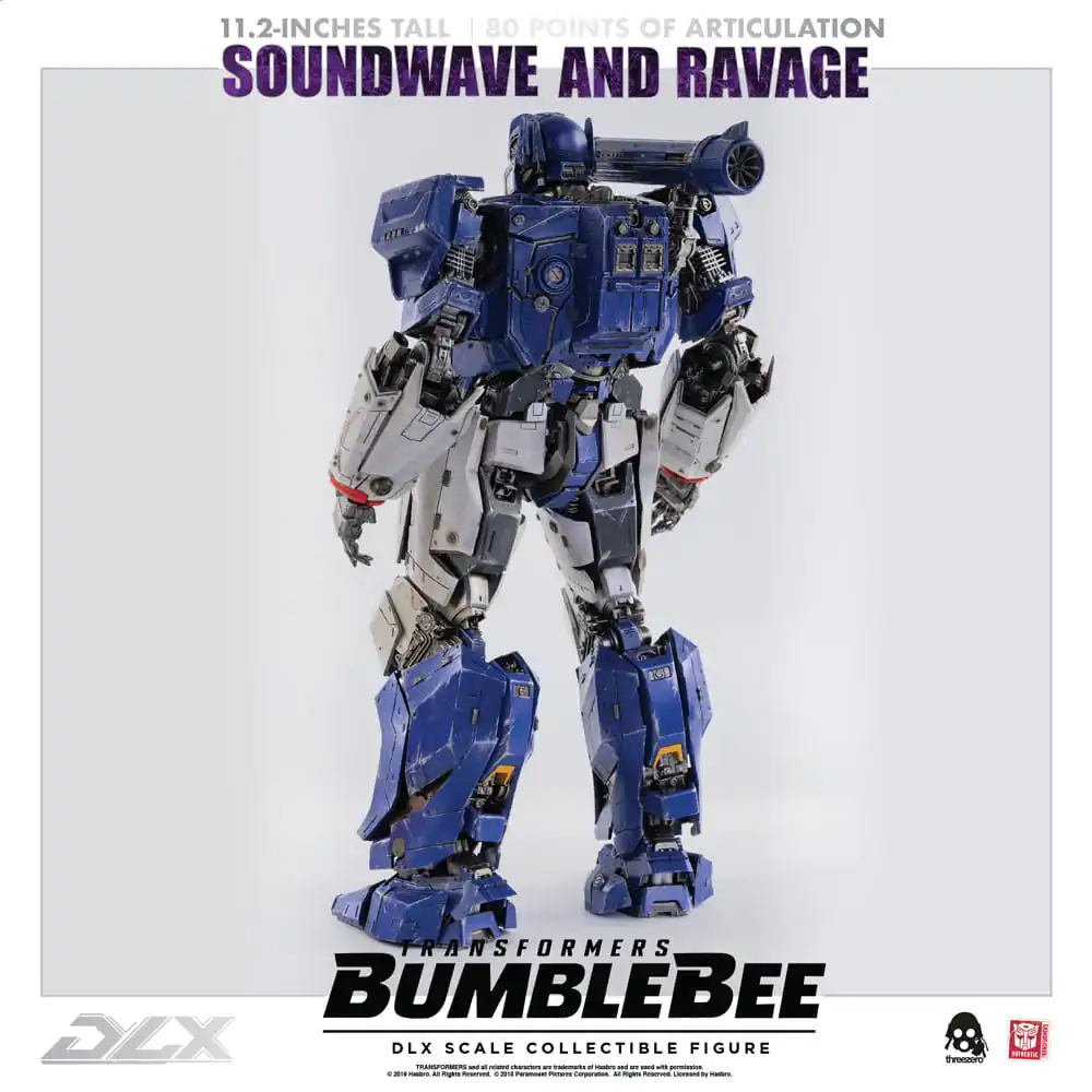 Transformers Bumblebee DLX Action Figure 2-Pack 1/6 Soundwave &amp; Ravage 28 cm product photo