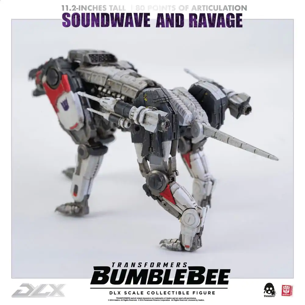 Transformers Bumblebee DLX Action Figure 2-Pack 1/6 Soundwave &amp; Ravage 28 cm product photo