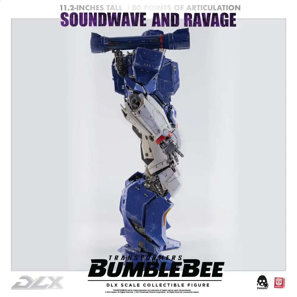 Transformers Bumblebee DLX Action Figure 2-Pack 1/6 Soundwave &amp; Ravage 28 cm product photo