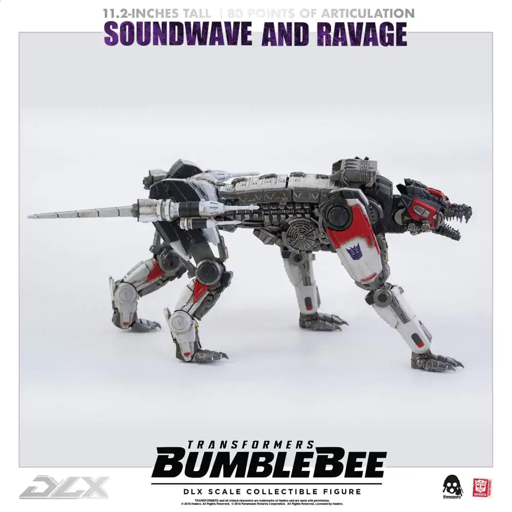 Transformers Bumblebee DLX Action Figure 2-Pack 1/6 Soundwave &amp; Ravage 28 cm product photo