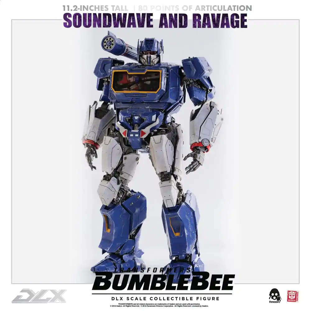 Transformers Bumblebee DLX Action Figure 2-Pack 1/6 Soundwave &amp; Ravage 28 cm product photo