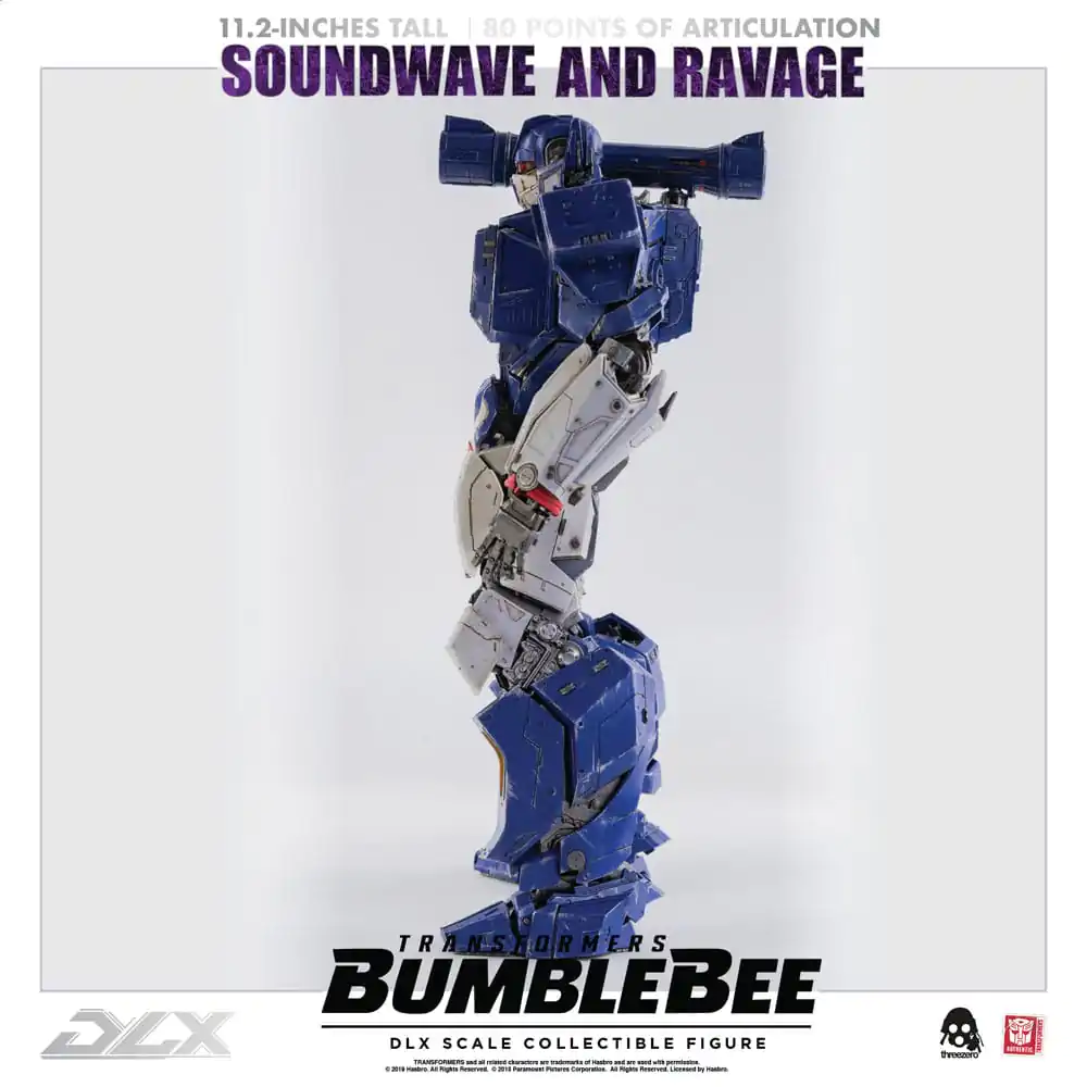 Transformers Bumblebee DLX Action Figure 2-Pack 1/6 Soundwave &amp; Ravage 28 cm product photo