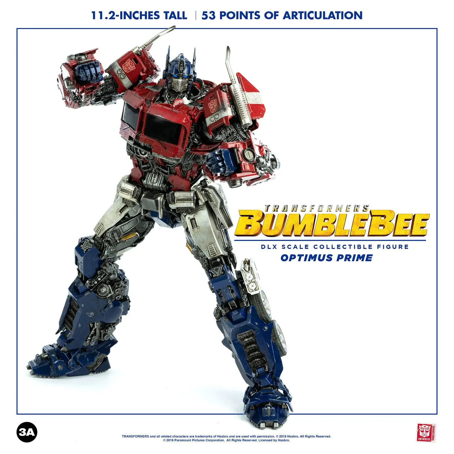 Transformers Bumblebee DLX Action Figure 1/6 Optimus Prime 28 cm product photo