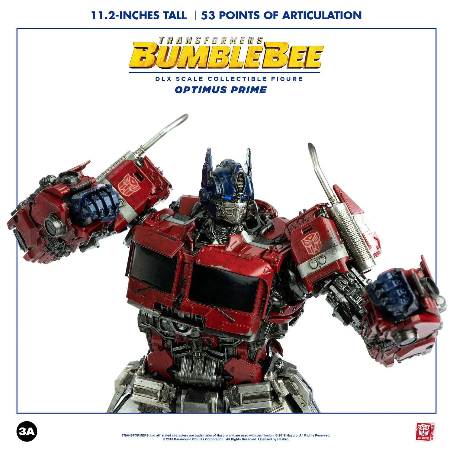 Transformers Bumblebee DLX Action Figure 1/6 Optimus Prime 28 cm product photo