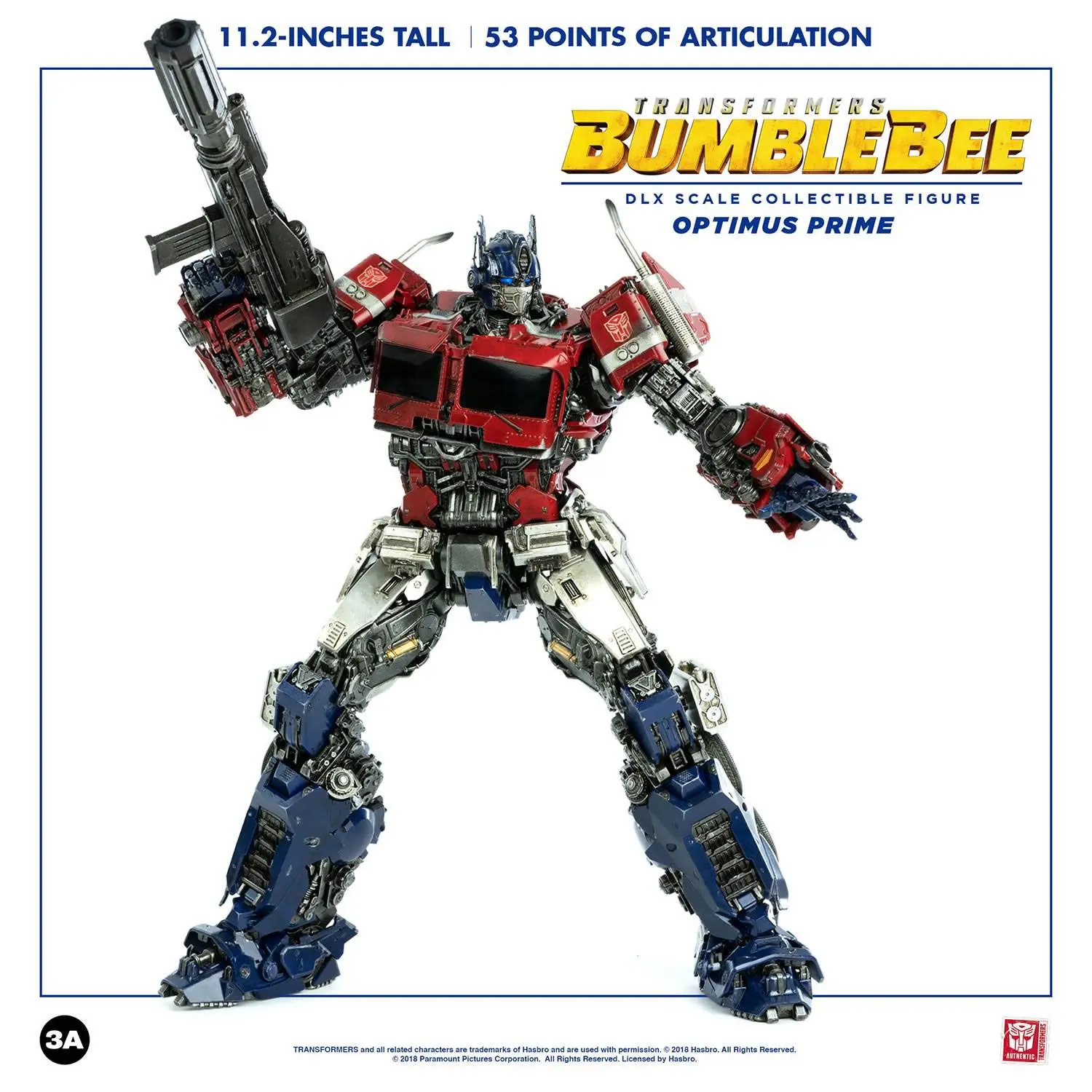 Transformers Bumblebee DLX Action Figure 1/6 Optimus Prime 28 cm product photo