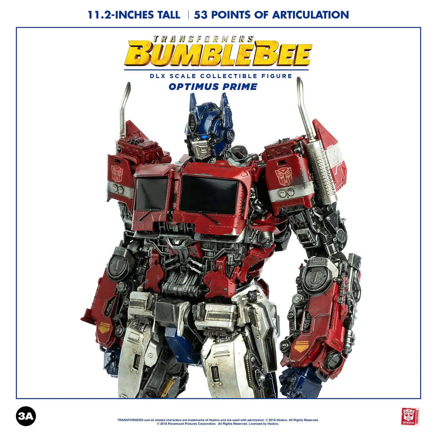 Transformers Bumblebee DLX Action Figure 1/6 Optimus Prime 28 cm product photo