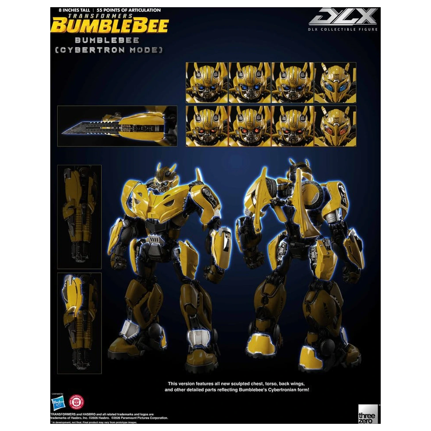 Transformers: Bumblebee DLX Action Figure Bumblebee (Cybertron Mode) 20 cm product photo