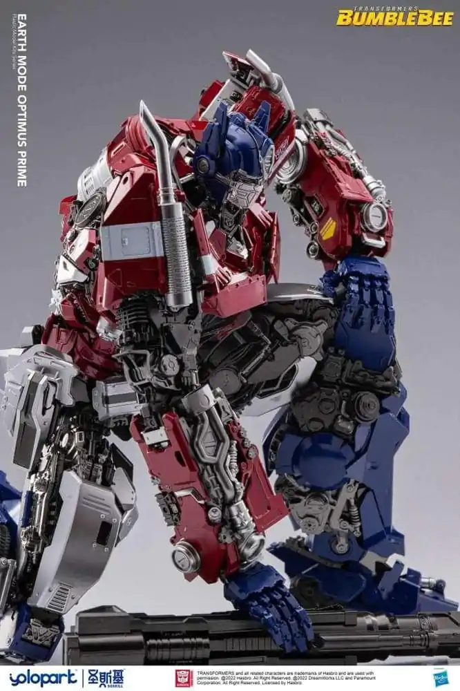Transformers Bumblebee Plastic Model Kit Earth mode Optimus Prime 30 cm product photo