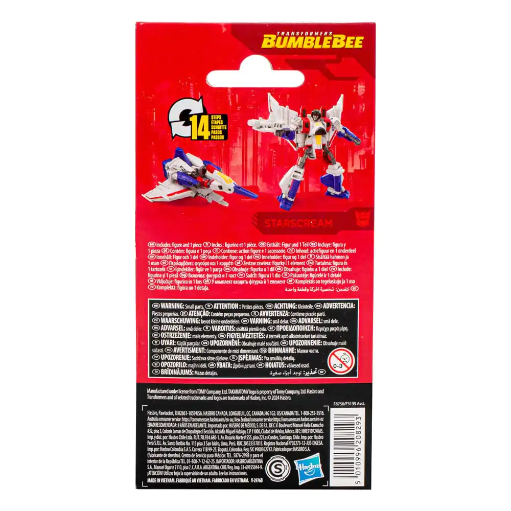 Transformers: Bumblebee Studio Series Core Class Action Figure Starscream 9 cm product photo