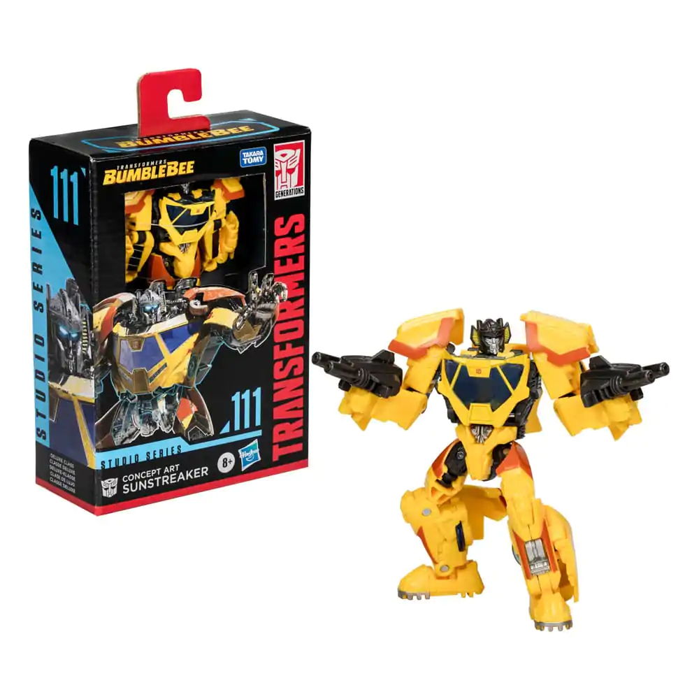 Transformers: Bumblebee Studio Series Deluxe Class Action Figure Concept Art Sunstreaker 11 cm termékfotó