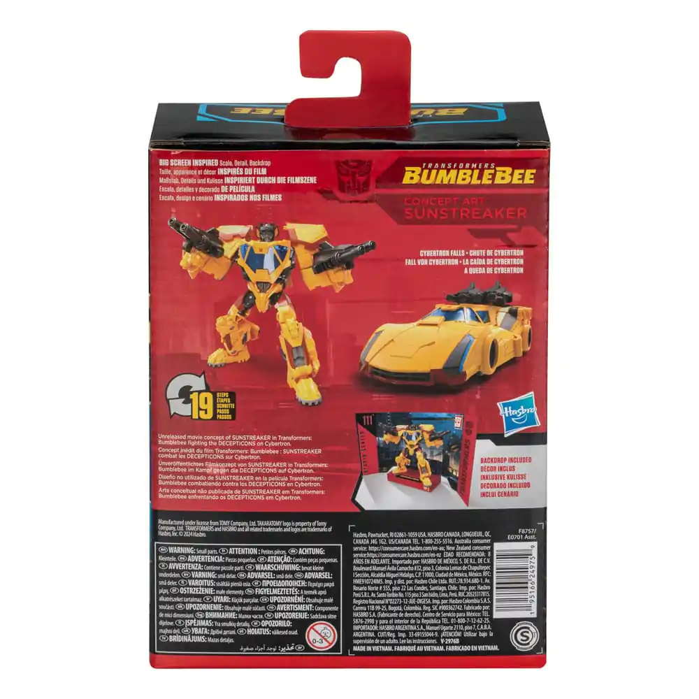 Transformers: Bumblebee Studio Series Deluxe Class Action Figure Concept Art Sunstreaker 11 cm termékfotó