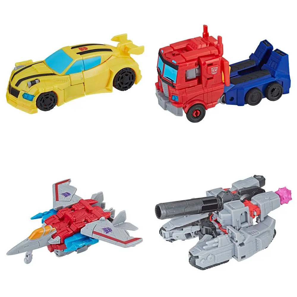 Transformers Buzzworthy Bumblebee Action Figure 4-Pack Warriors 14 cm product photo