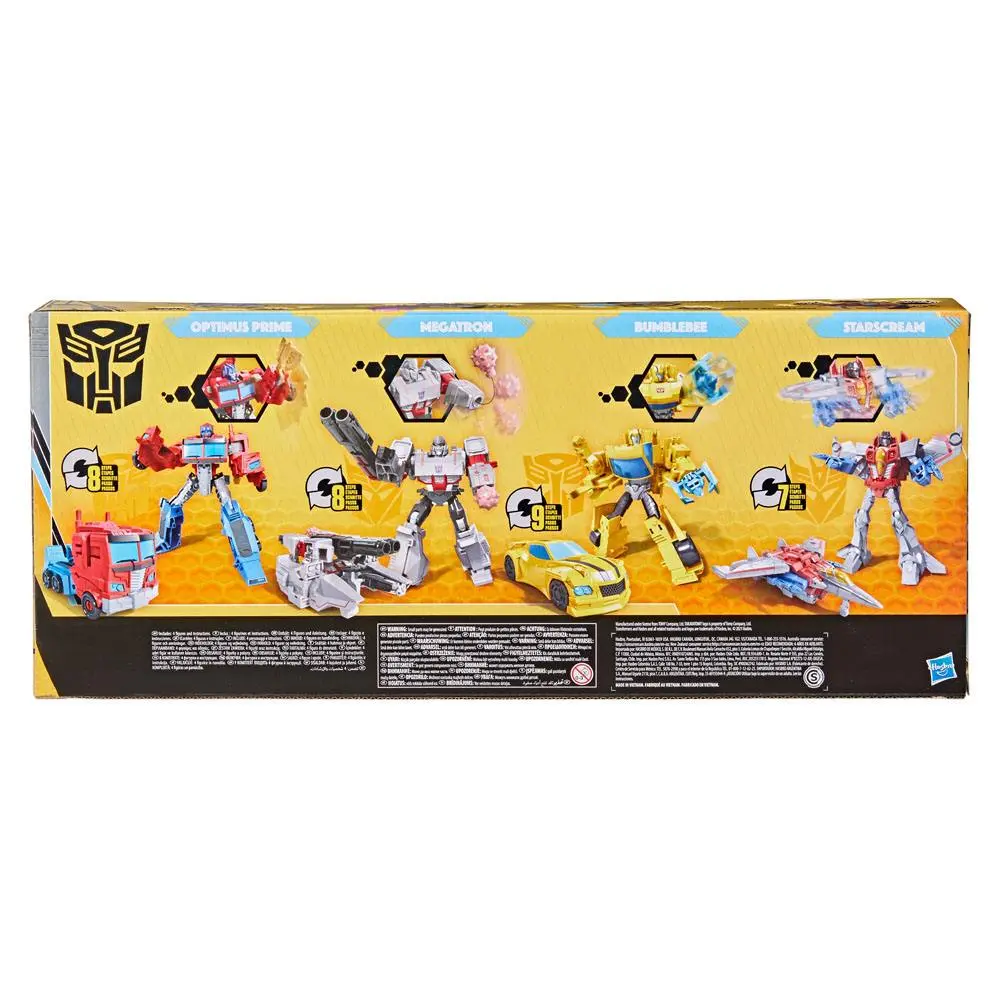 Transformers Buzzworthy Bumblebee Action Figure 4-Pack Warriors 14 cm product photo