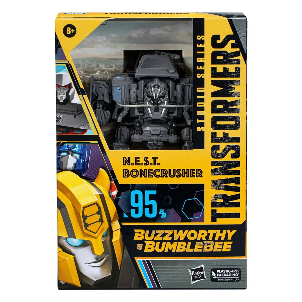 Transformers Buzzworthy Bumblebee Studio Series Action Figure N.E.S.T. Bonecrusher 16 cm product photo