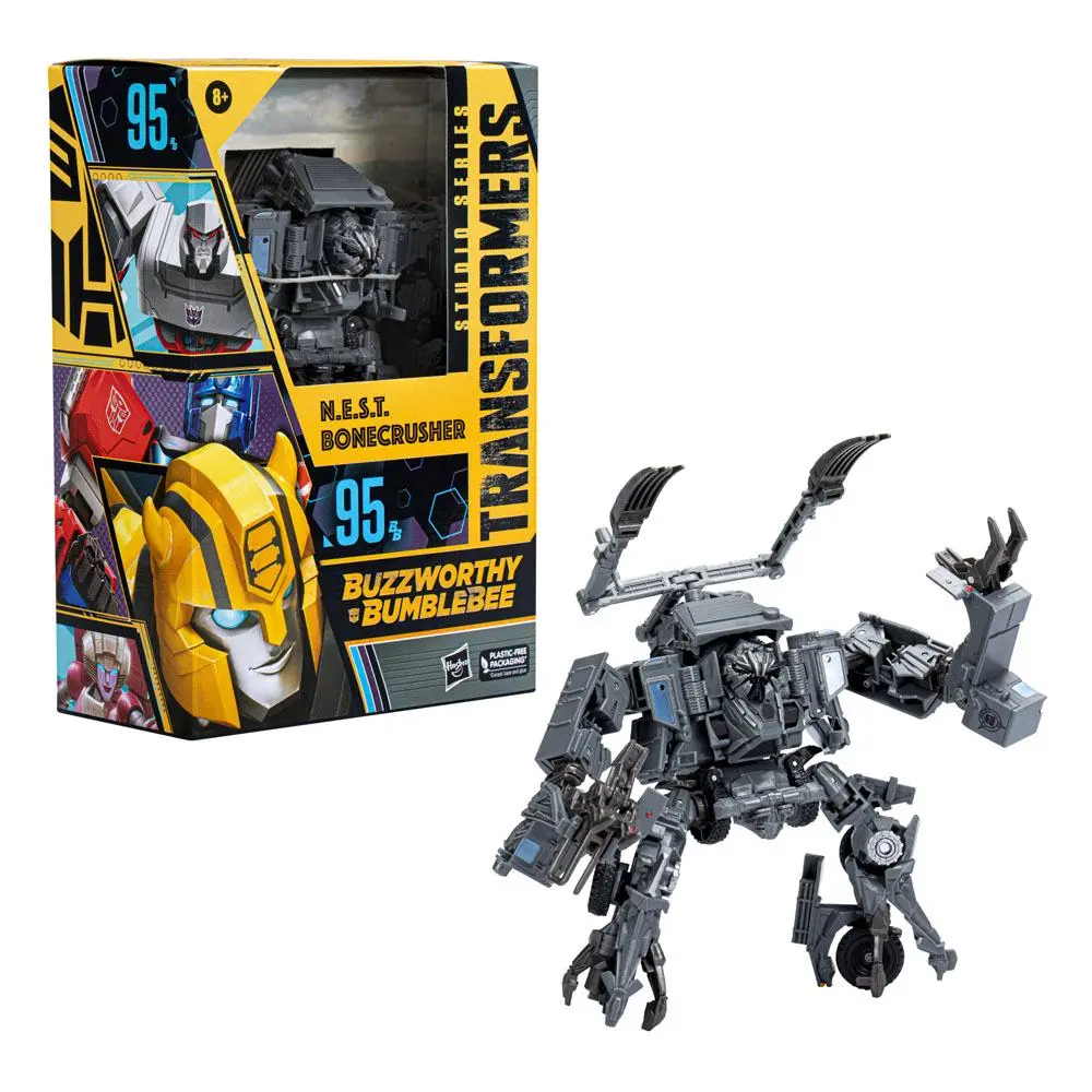 Transformers Buzzworthy Bumblebee Studio Series Action Figure N.E.S.T. Bonecrusher 16 cm product photo