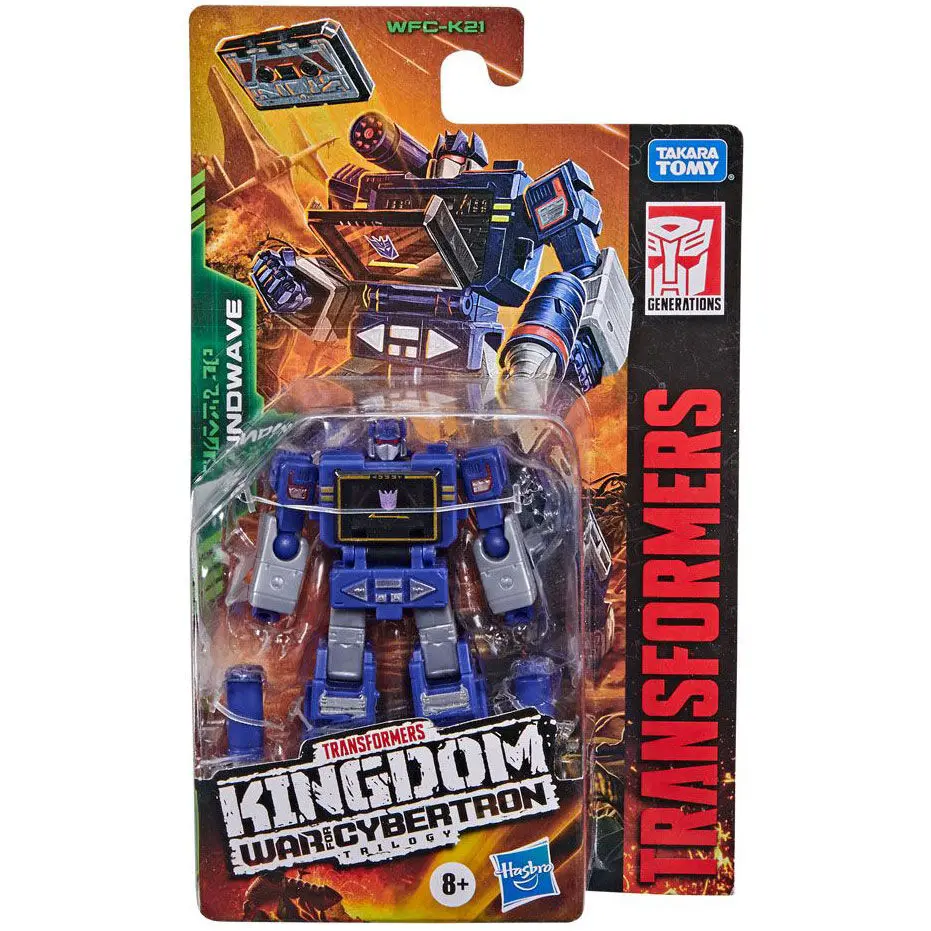 Transformers  Core Class Series WFC-K21 Soundwave figure 10cm product photo