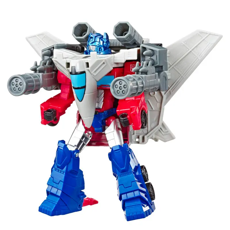 Transformers Cyberverse Spark Armor Optimus Prime figure product photo