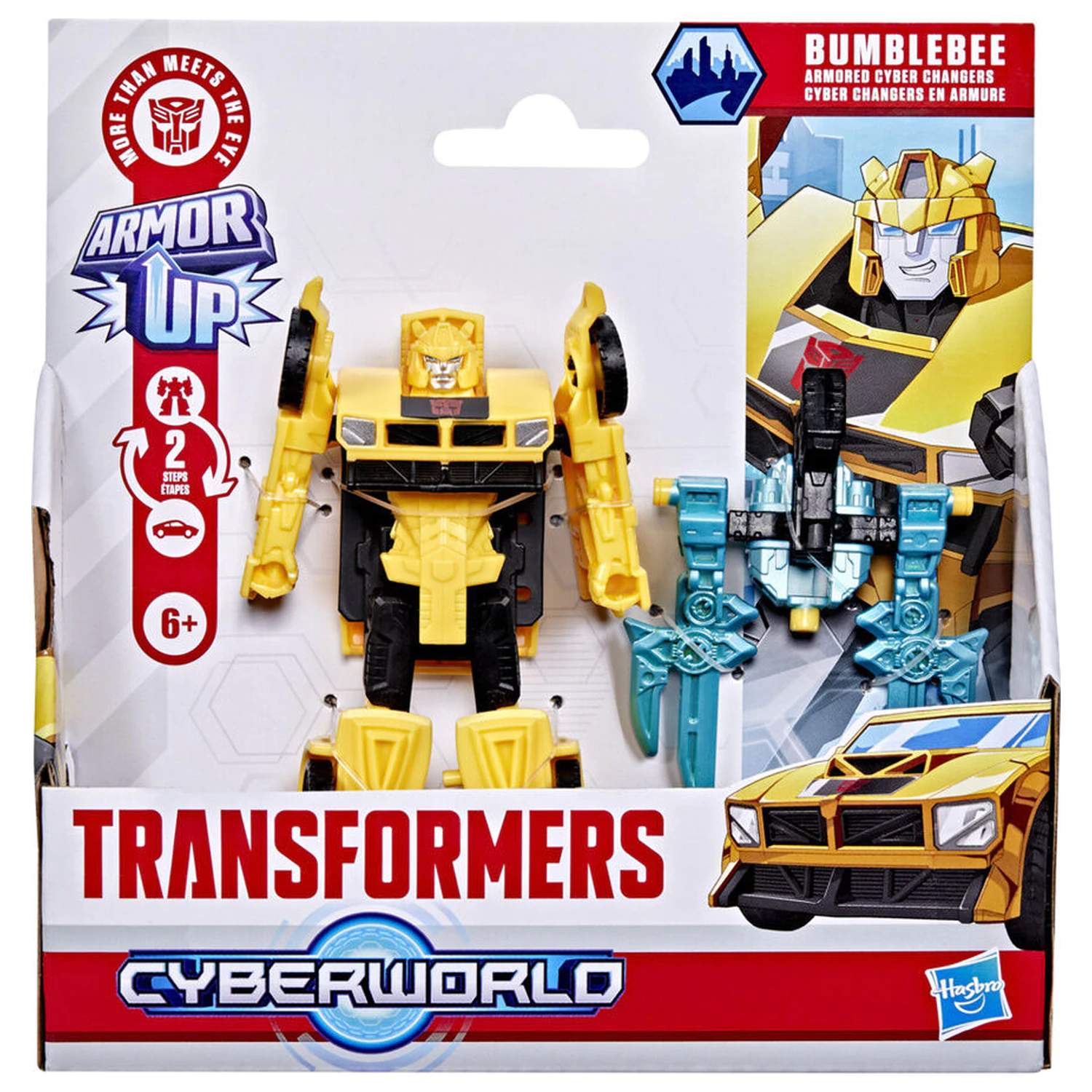 Transformers Cyberworld Bumblebee figure 10cm product photo