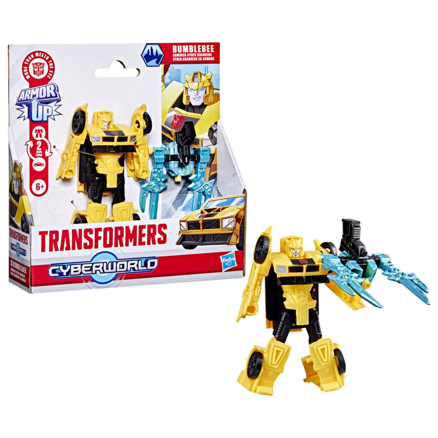 Transformers Cyberworld Bumblebee figure 10cm product photo