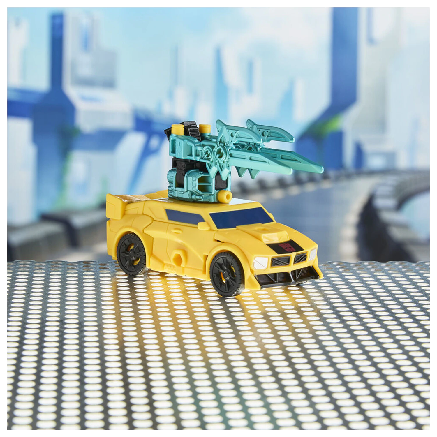 Transformers Cyberworld Bumblebee figure 10cm product photo