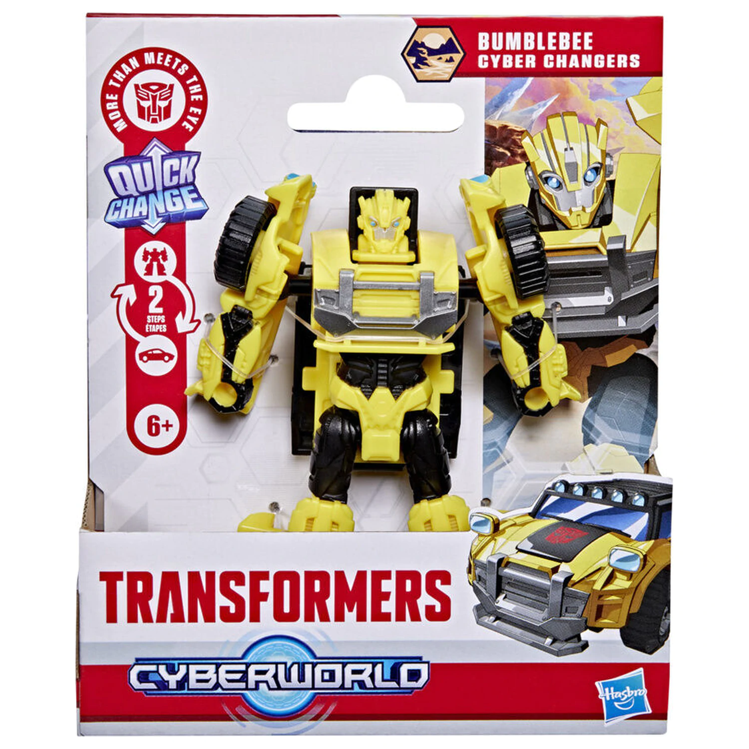 Transformers Cyberworld Bumblebee figure 10cm product photo