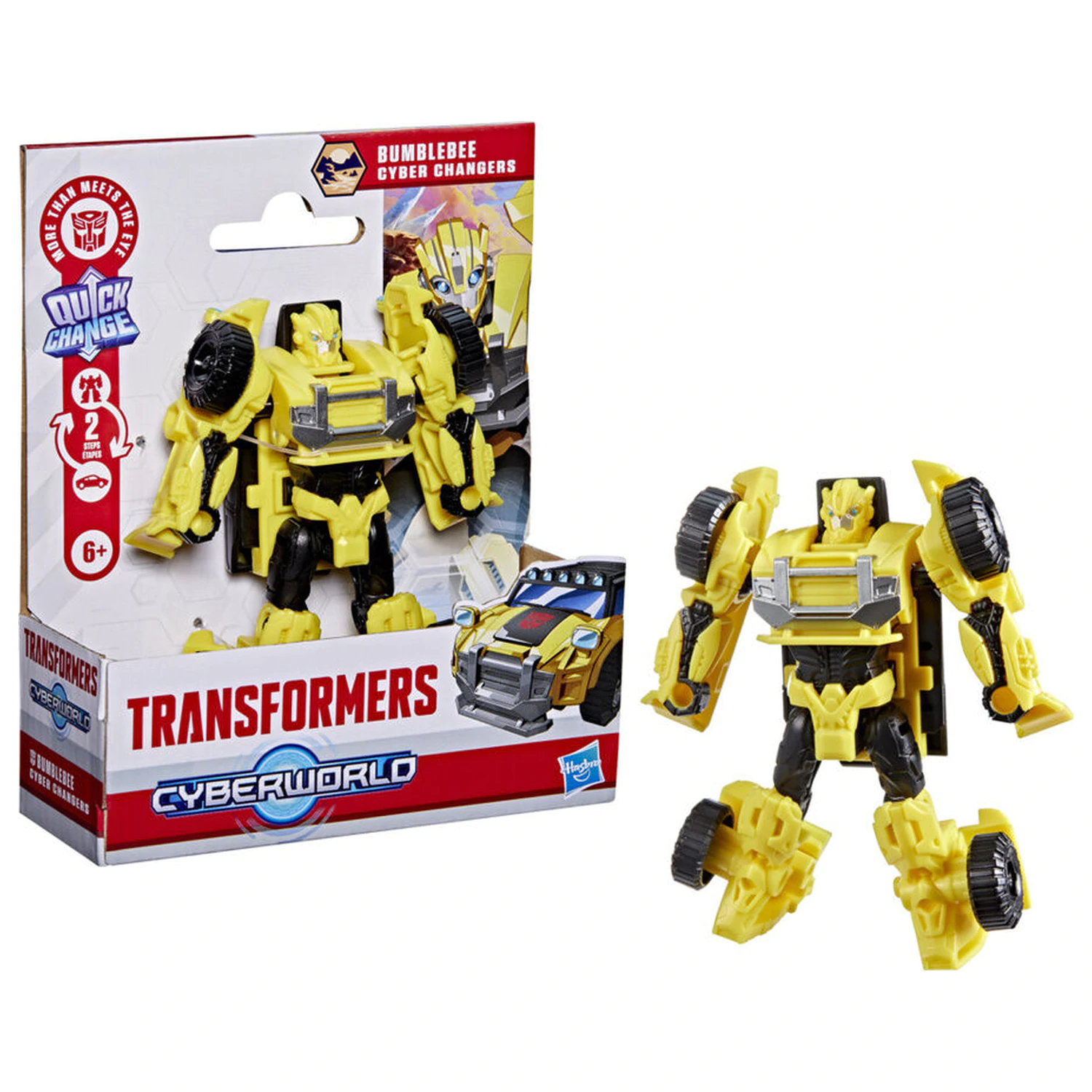 Transformers Cyberworld Bumblebee figure 10cm product photo