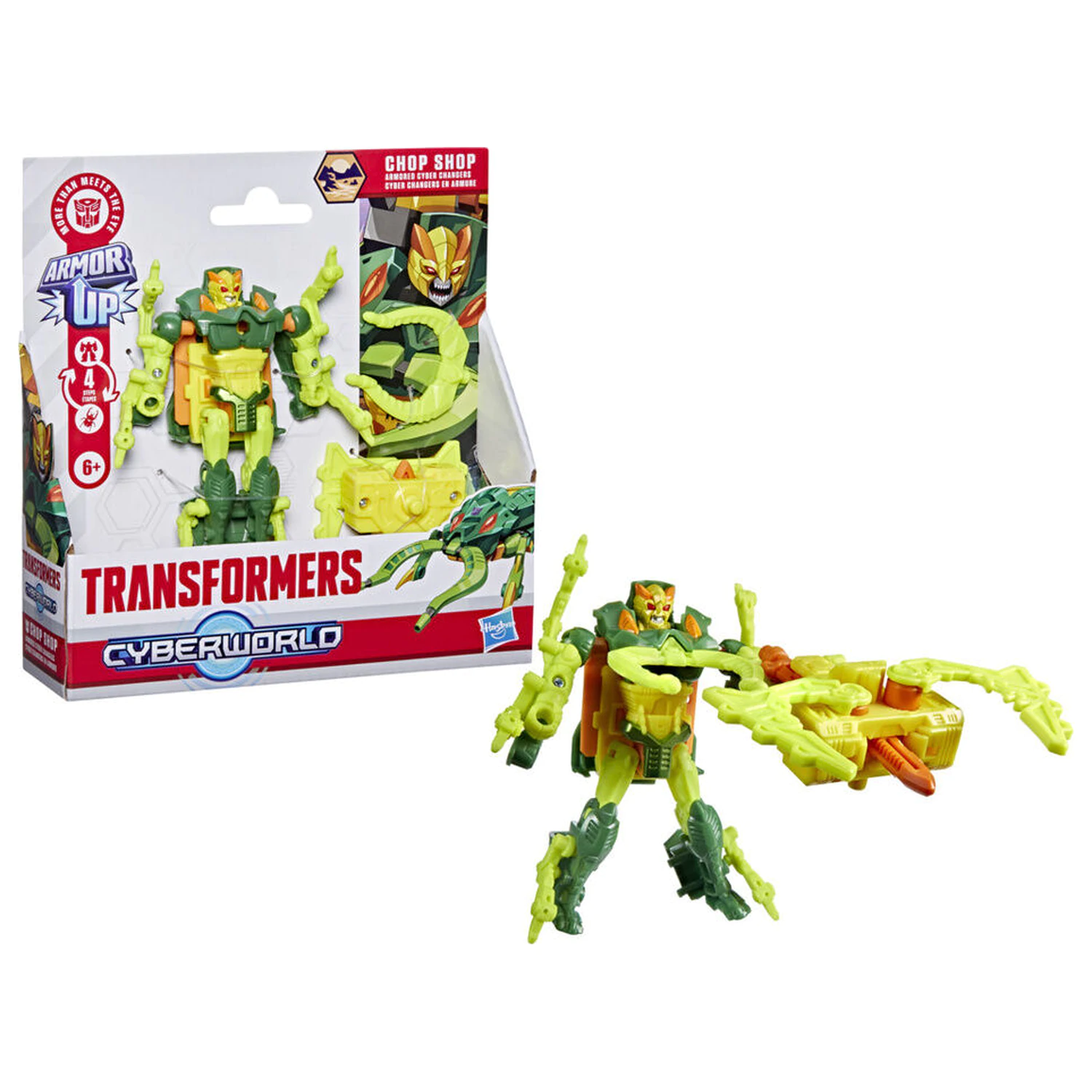 Transformers Cyberworld Chop Shop figure 10cm product photo