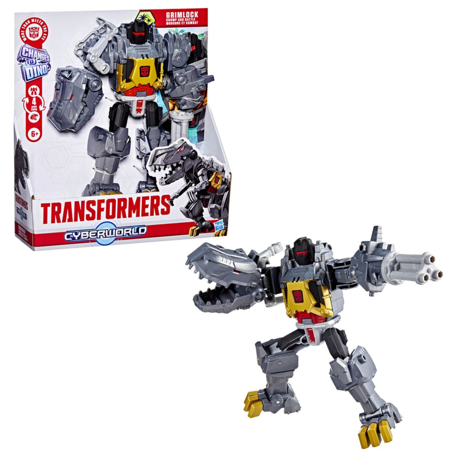 Transformers Cyberworld Grimlock figure 22cm product photo