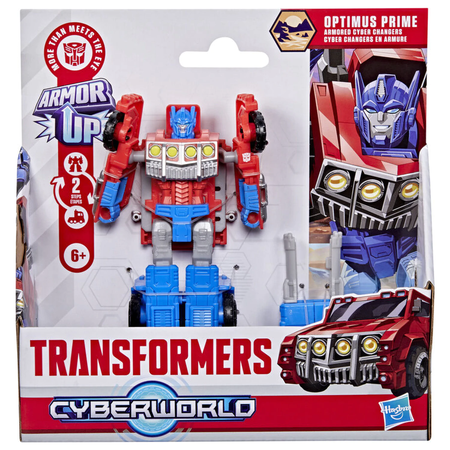 Transformers Cyberworld Optimus Prime figure 10cm product photo