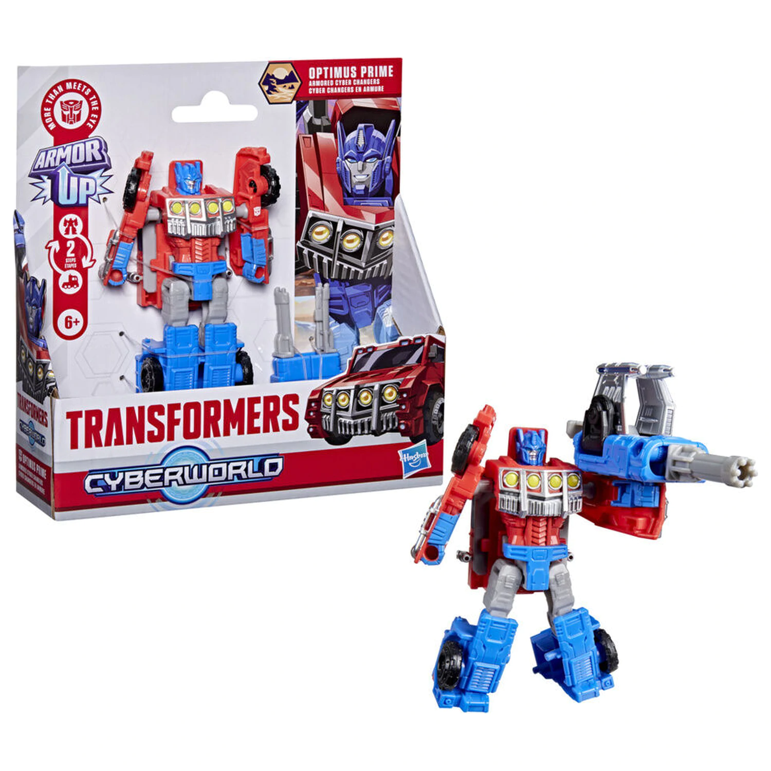 Transformers Cyberworld Optimus Prime figure 10cm product photo